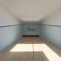 浙江七彩有限公司批蕩式壁球館